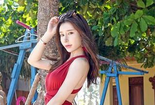 Feilin嗲囡囡 - 鱼子酱fish的户外探戈：在线写真，嗨tothemax！