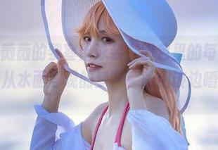 Neko薇薇的黎塞留泳装，图包里的每一张都像是“从水面浮现的梦”，咱们该边嚼边看啦。
