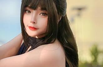 长腿大赛里,Sayo Momo肯定是夺冠的对象,美图再添一分。