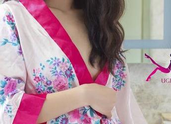 UGirls尤果网 - 景思晴图集：黑白世界里的小调皮