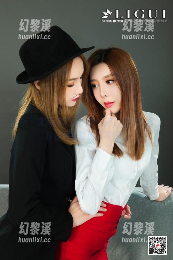 丽柜 - 文芮的写真：双生花，姐妹情丝，真是姐妹情深到不行！