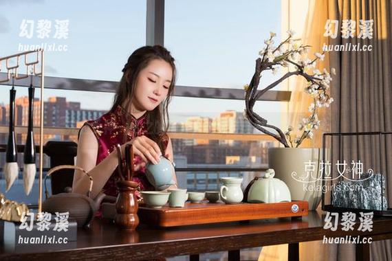 克拉女神 - 忆之的写真，礼服与私密的完美交融