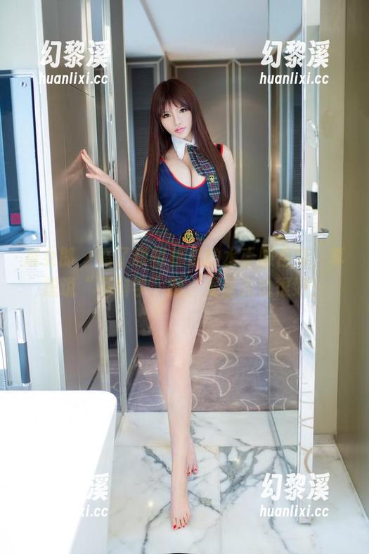 推女郎 - 看了模特林夕的水手服合集，真想说“不科学”啊，无圣光也很好！