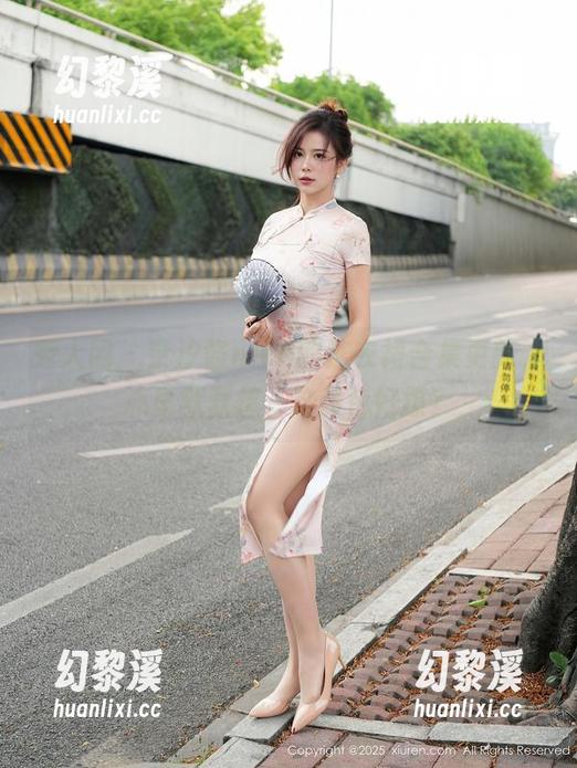 秀人网-奈汐酱nice 秀人网 - 奈汐酱nice的连衣裙合集更新,心里默默想,这颜色好撩?
